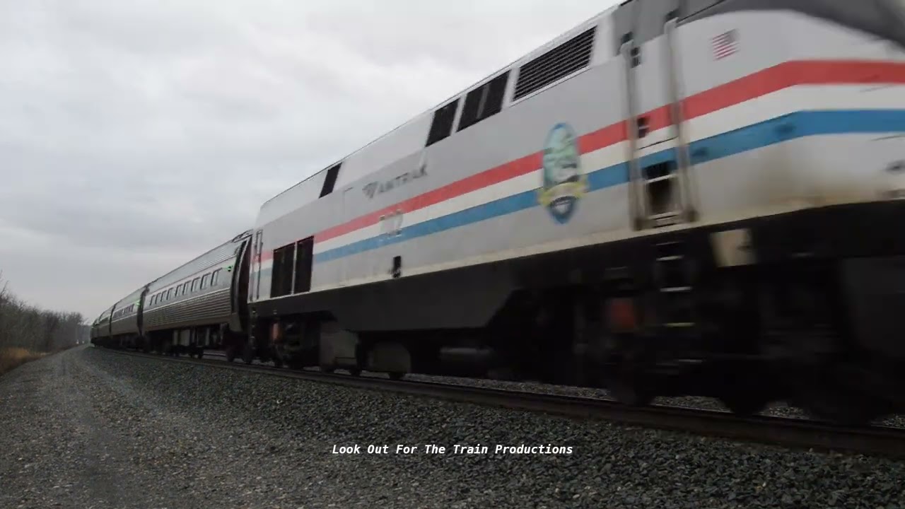 Amtrak Railfanning Around The New York Capital Region 12.29.23