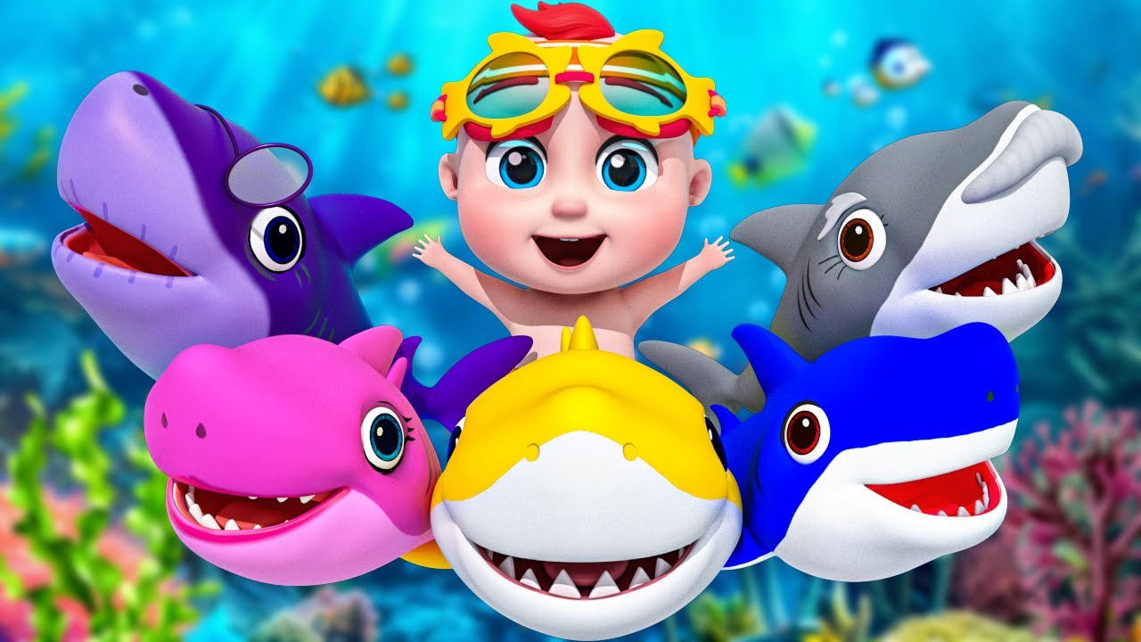 Baby Shark Dance Song | Baby Shark Doo Doo DooㅣSong for KidsㅣRowan Nursery Rhymes