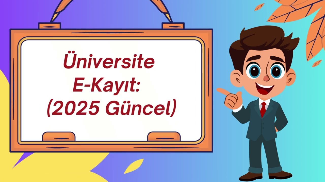 ÜNİVERSİTE E  KAYIT NASIL YAPILIR?