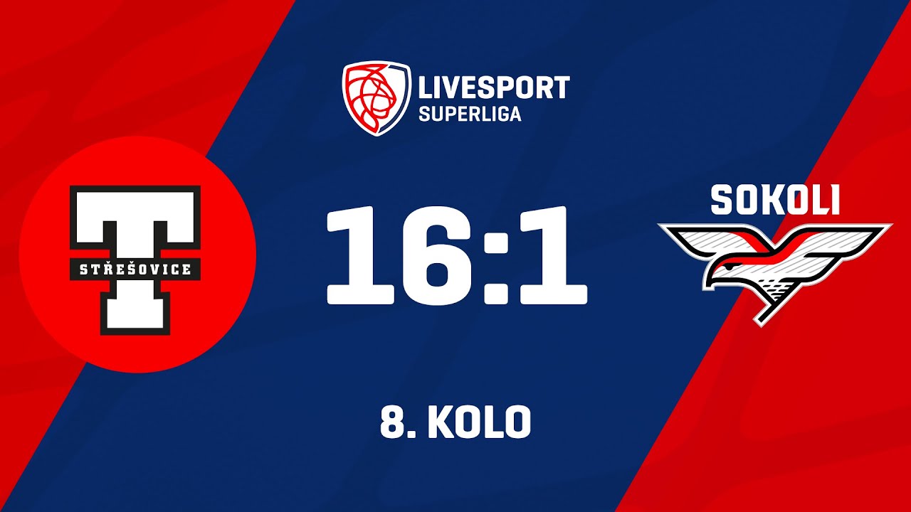 8. kolo | Tatran Střešovice - SOKOLI Pardubice 16:1