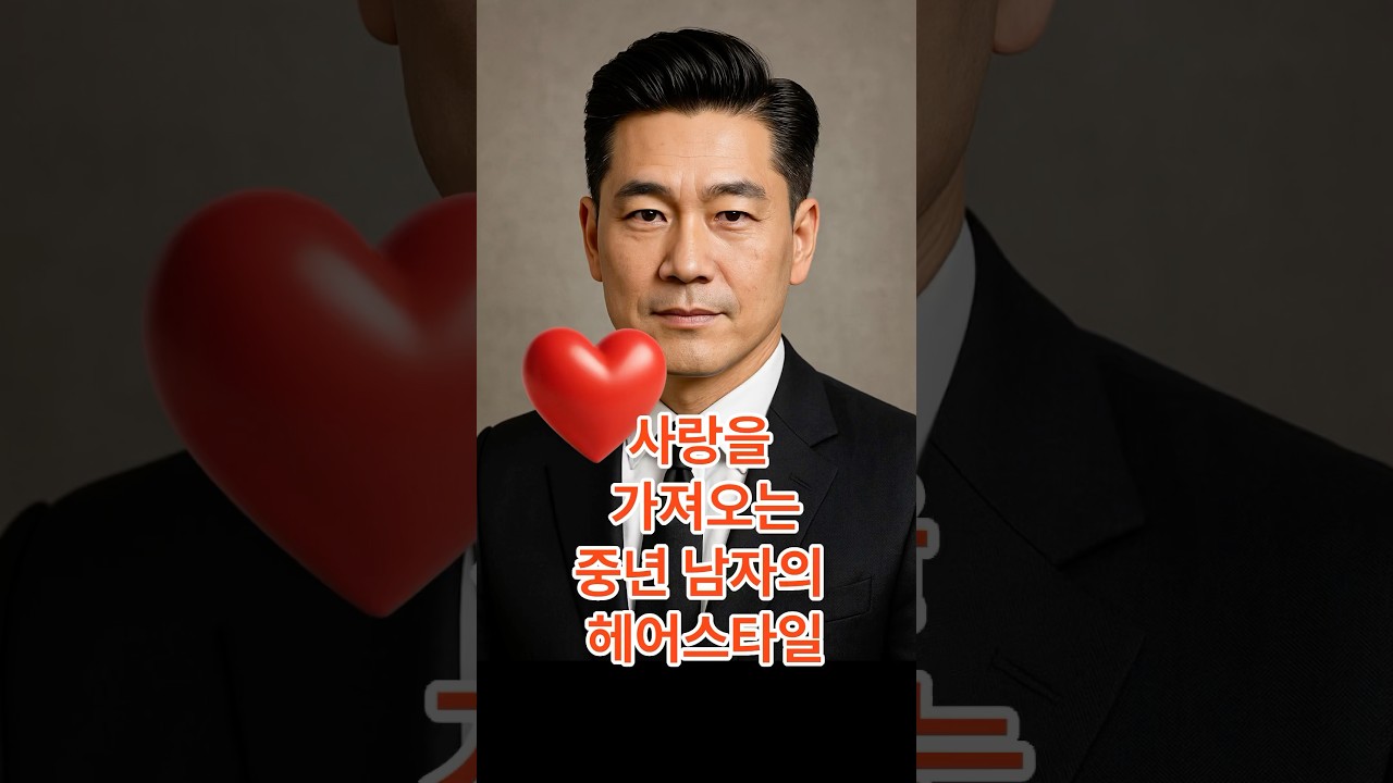 중년남성헤어스타일