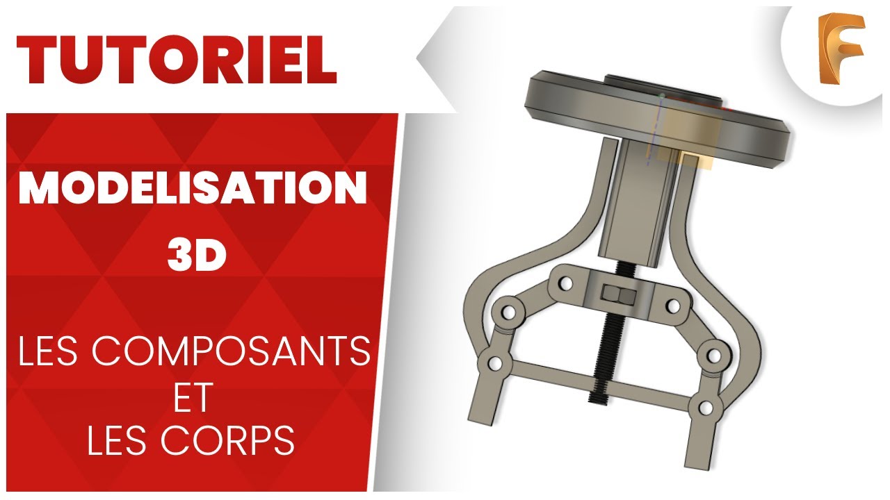 La différence entre les corps et les composants [FUSION 360]