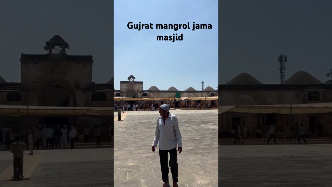 Jama masjid mangrol Gujrat #Beautiful#￼