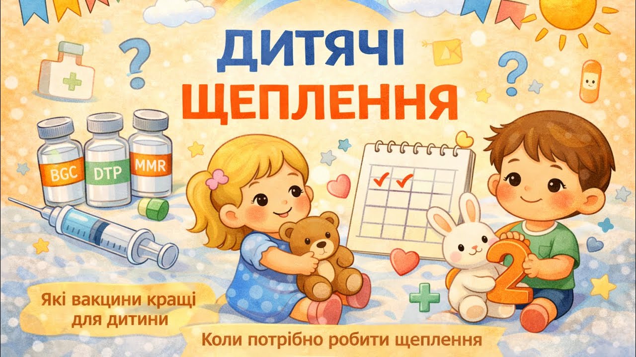 Щеплення. Дитячі щеплення. Які вакцини кращі для дитини. Коли потрібно робити щеплення.