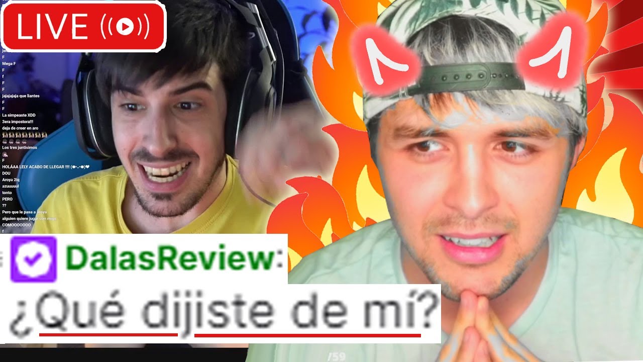 Dalas entra en Directos de HATERS por SORPRESA 😈