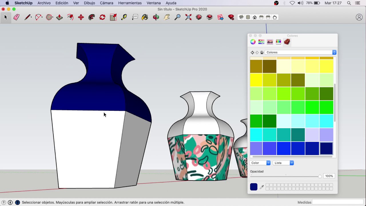 SketchUp | ¿Cómo Hacer Unos Jarrones?