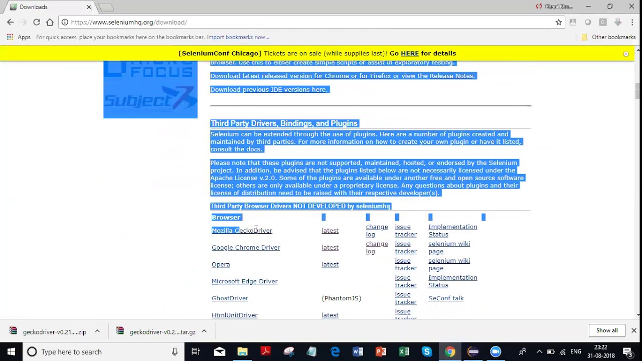 7-Launch Firefox Browser using Selenium WebDriver