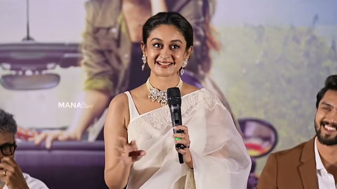 Actress Aishwarya Arjun Speech @ Seetha Payanam Teaser Launch Event