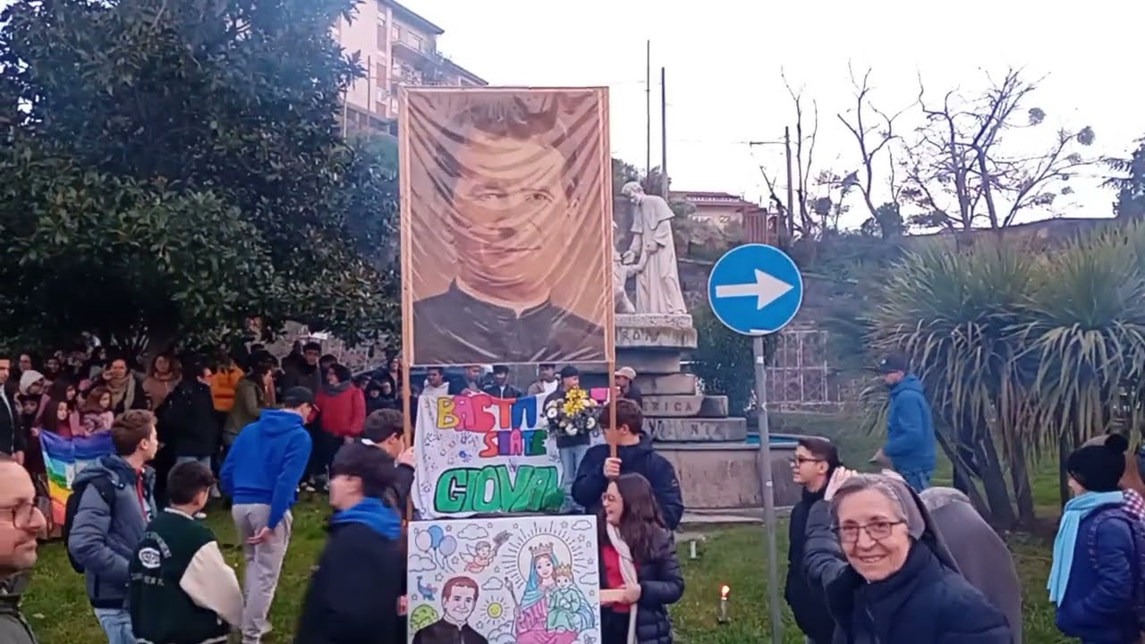 Festa S.Giovanni Bosco Bronte (Ct) Processione Omaggio Floreale al Monumento di Don Bosco 24/01/2026