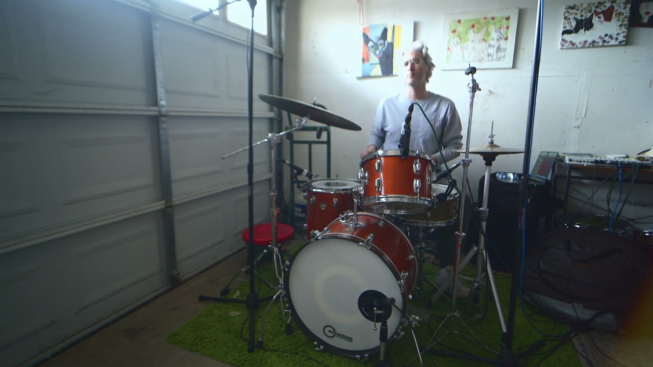 A drum cover of the song 