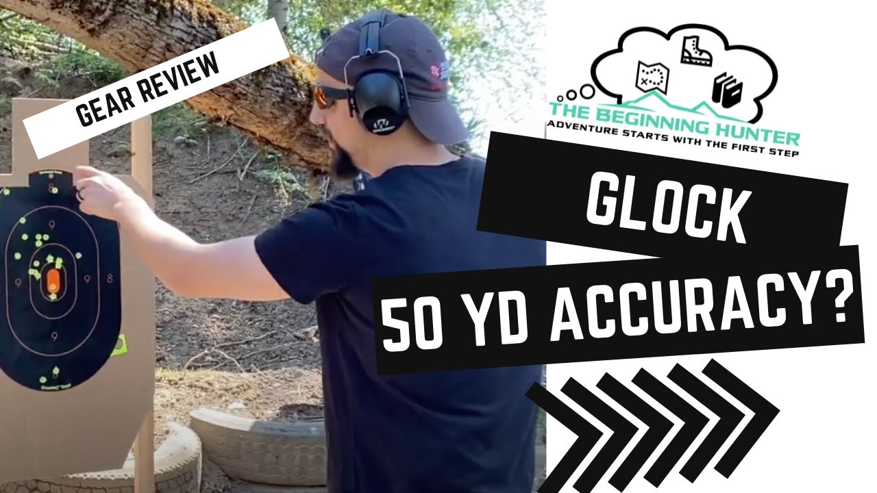 Glock 43X 9mm Accuracy at 50 yards