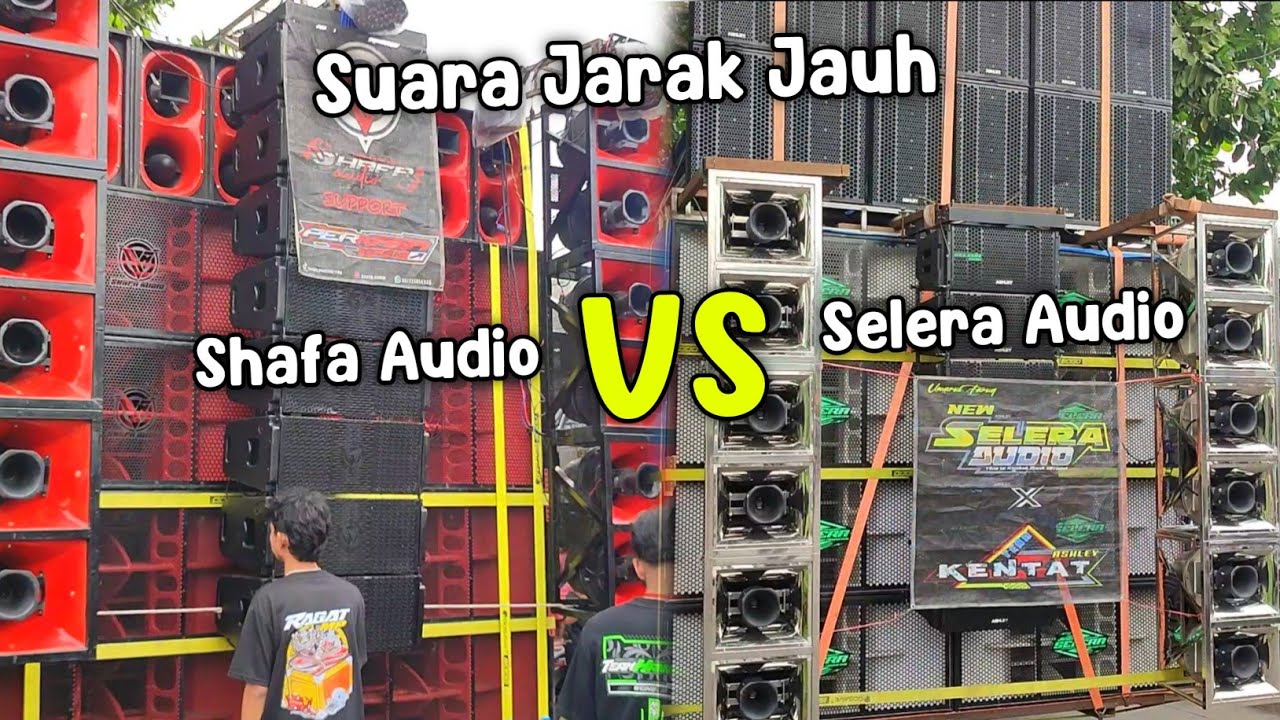 Perbedaan ❗Suara Jarak Jauh Shafa Audio VS Selera Audio || Karnaval Hari ini