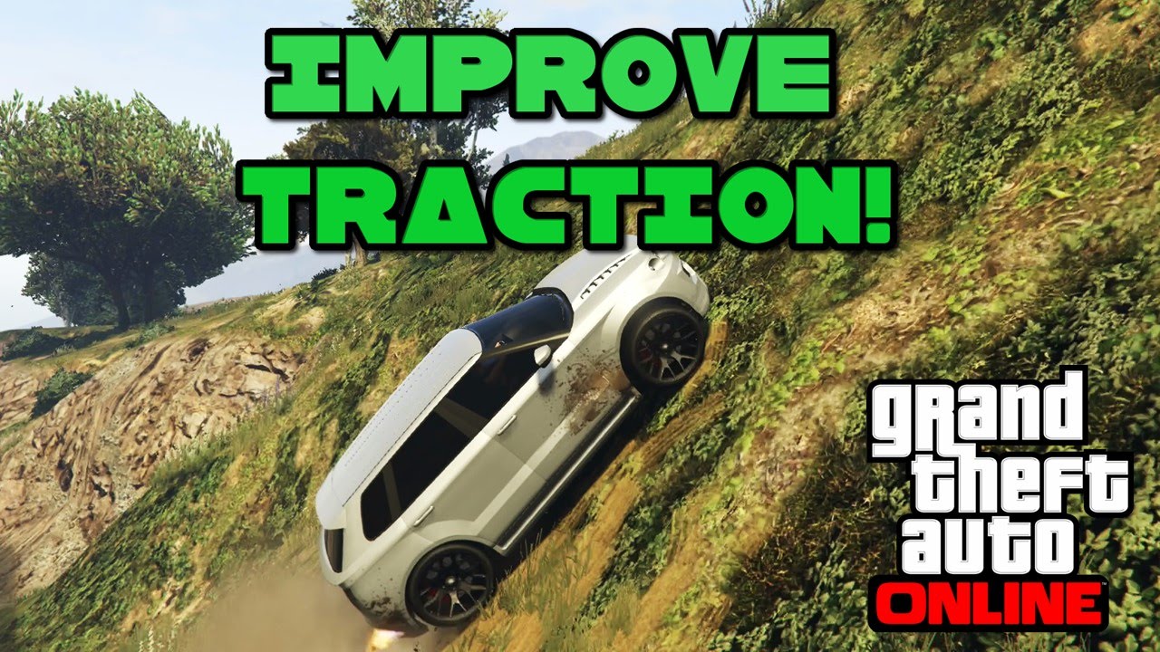 GTA 5 Tips #5: Improve Traction / How To Get Unstuck! (PS4)