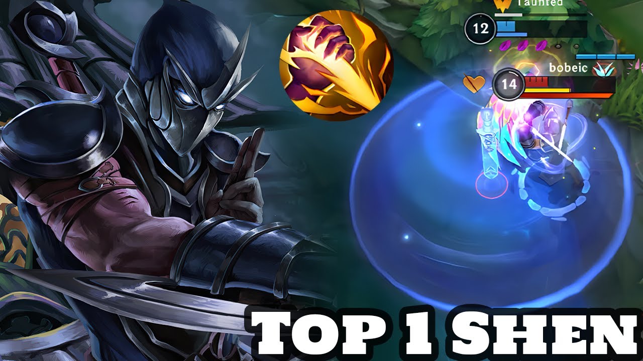 Wild Rift Shen - Top 1 Shen Jungle Gameplay Rank Challenger