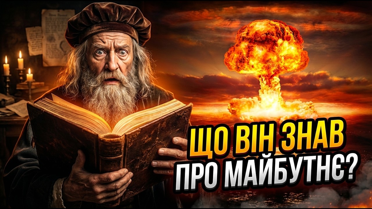 Нострадамус 🌙 Життя, міфи й таємниці пророцтв, що змінили світ | Історія для сну