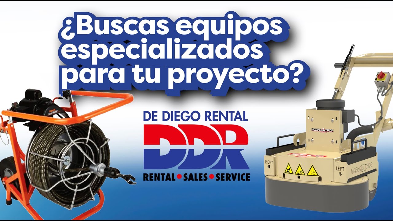 ¿Buscas equipos especializados para tu proyecto?