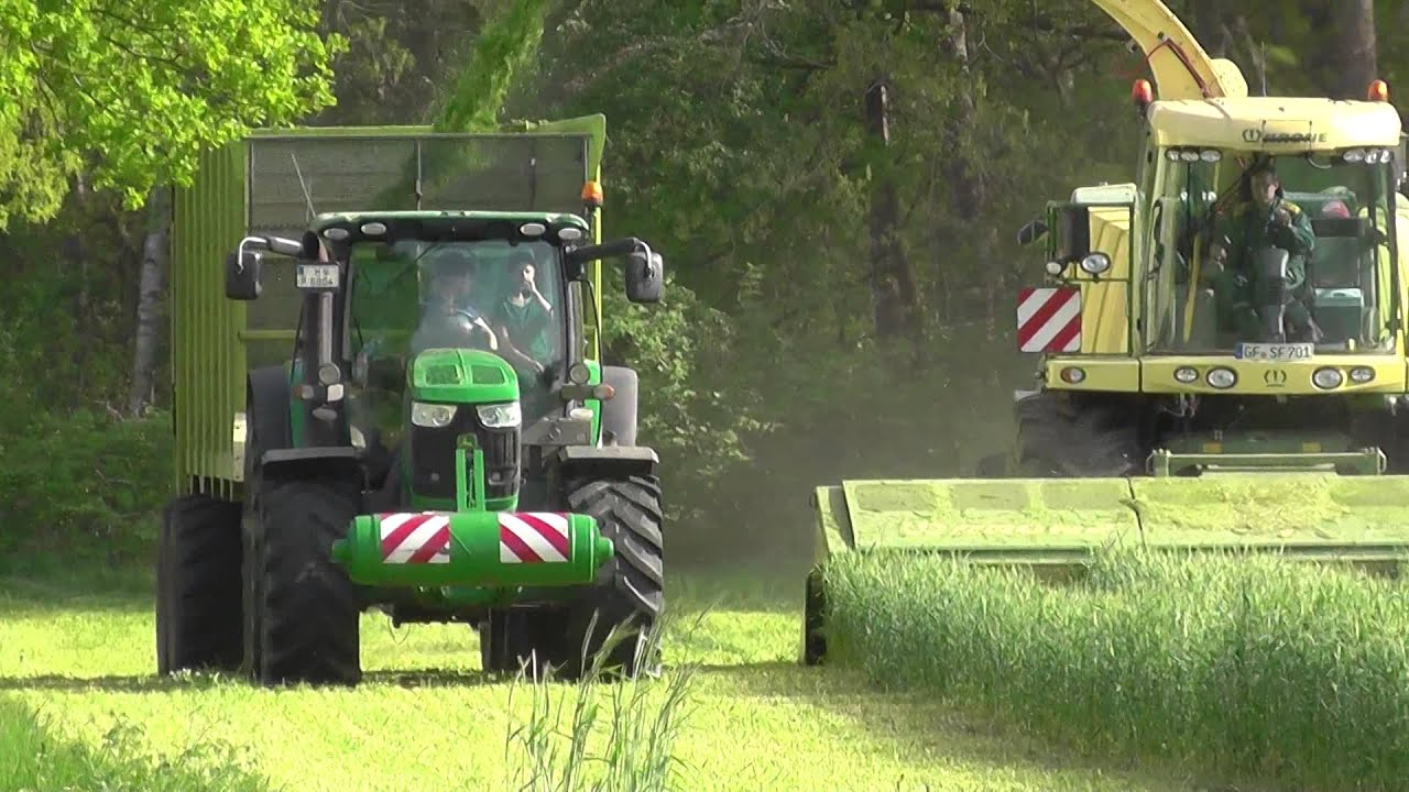 GPS-Silage 2015 mit Krone Big X 700
