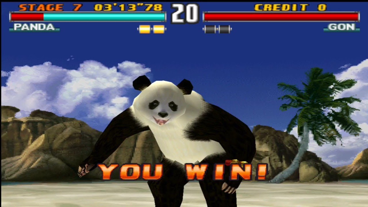 Tekken 3 - Panda (Arcade Mode)