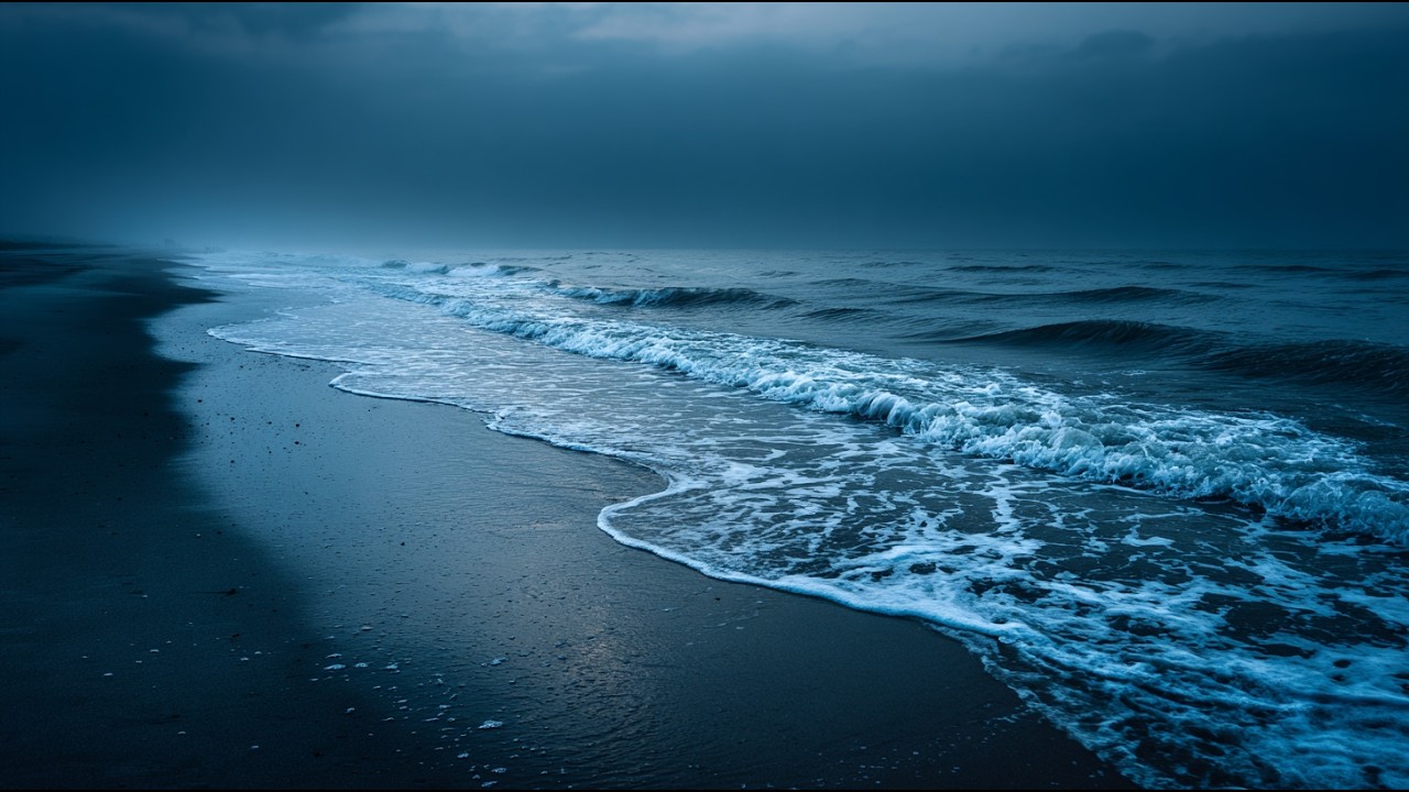 Ocean Waves That Make You Sleep Instantly | Deep Sleep Beach Sounds All Night