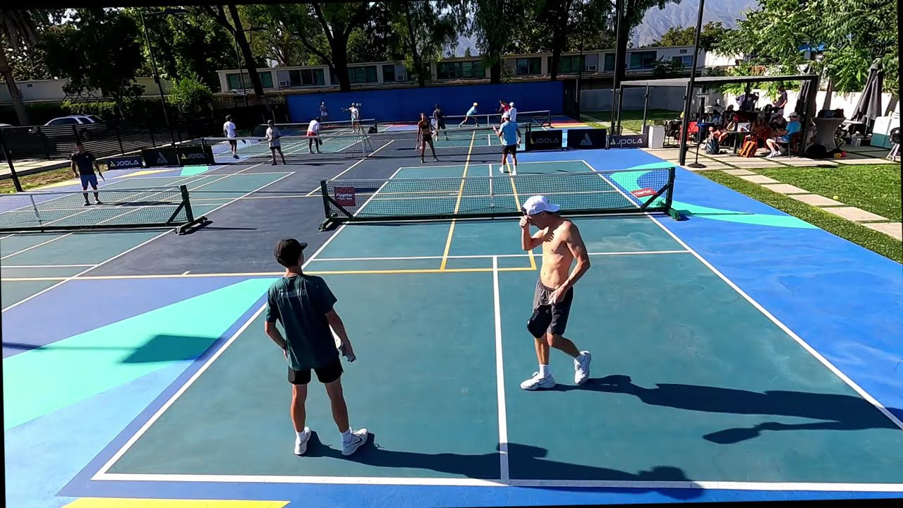 Bad Pickleball Pro Level Rec 6.0+ Collin Johns Jessie Irvine Hayden Patriquin Matt Baca Game 2