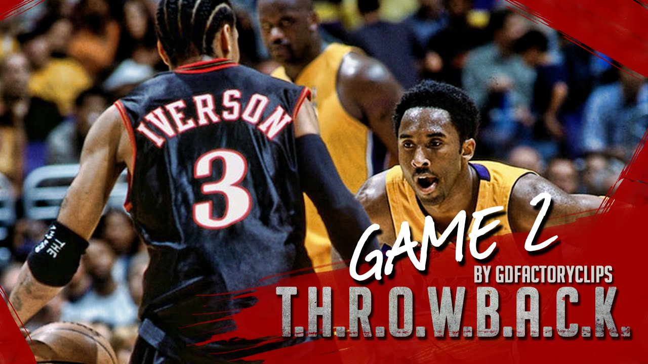 Throwback: Kobe Bryant 31 vs Allen Iverson 23 Duel Highlights (NBA Finals 2001 Game 2), Trash Talk!