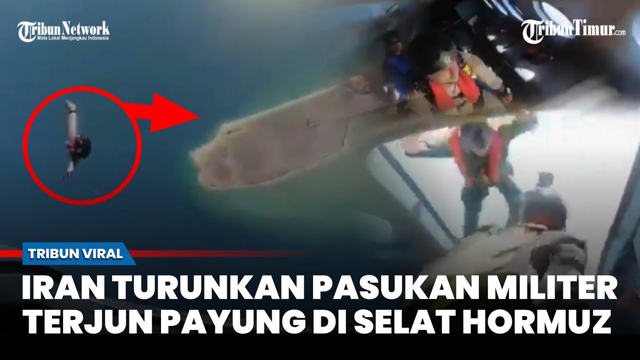 Bikin AS Waspada, Iran Gelar Latihan Tempur di Selat Hormuz 