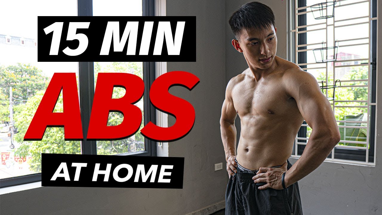 15 PH&Uacute;T ĐỐT SẠCH MỠ BỤNG  NGAY TẠI NH&Agrave; | ABS EXERCISE AT HOME  | NGUYENDUCTIEN