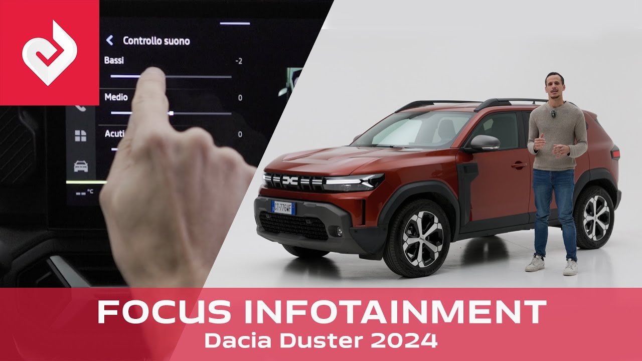 Tutorial infotainment DACIA DUSTER (BIGSTER e JOGGER) - come si usa, funzioni. La guida