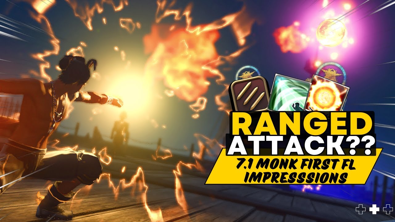 So... I tried Monk for the first time in 7.1 PvP and..  [ 9kills 1.4mil dmg ]  FFXIV PvP Frontlines