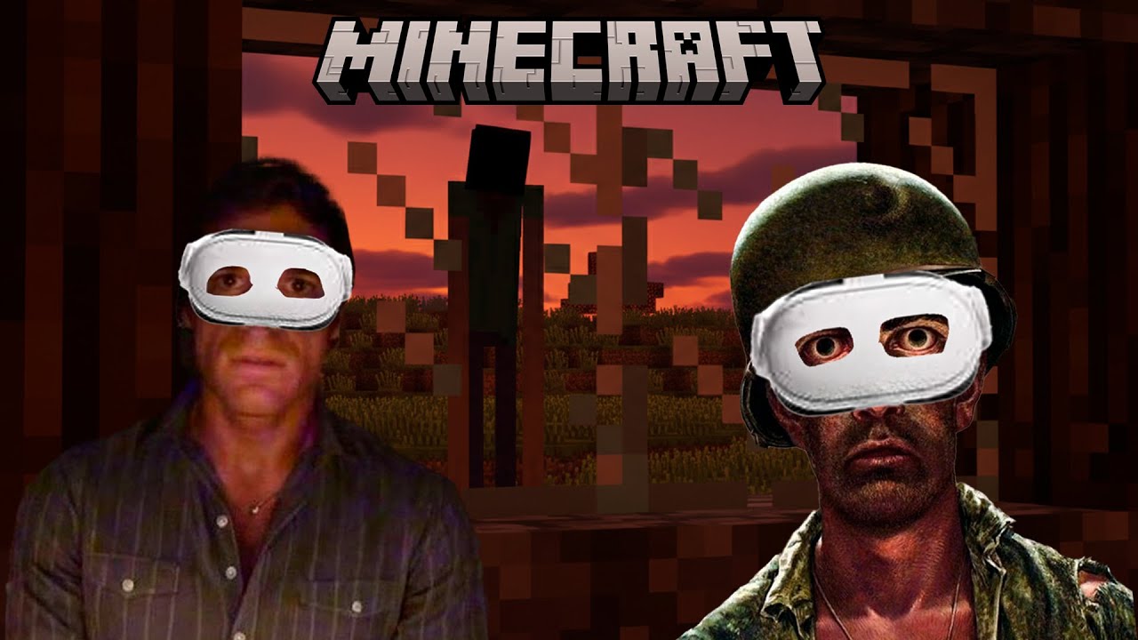 Мы снова вернулись в wonderland 2.0! 2 дебила в VR Minecraft