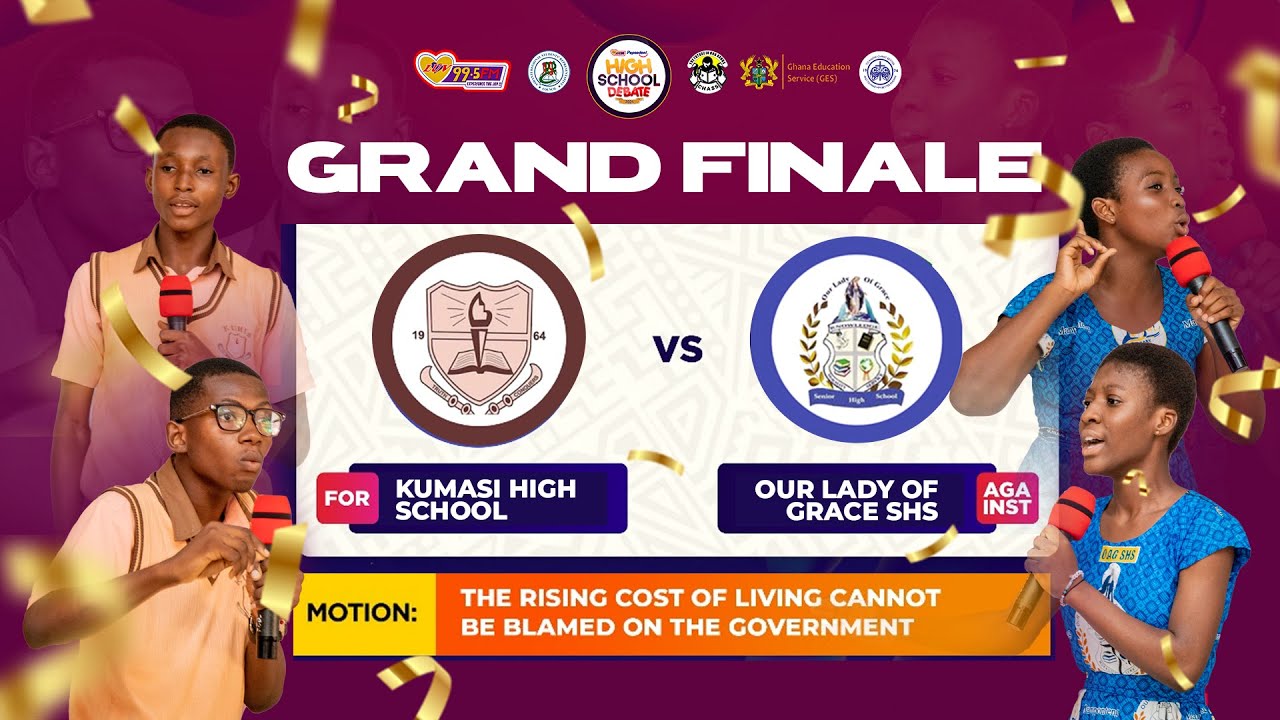 KUHIS clash with OLAG SHS in the Grand Finale - LuvFM HighSchool Debate