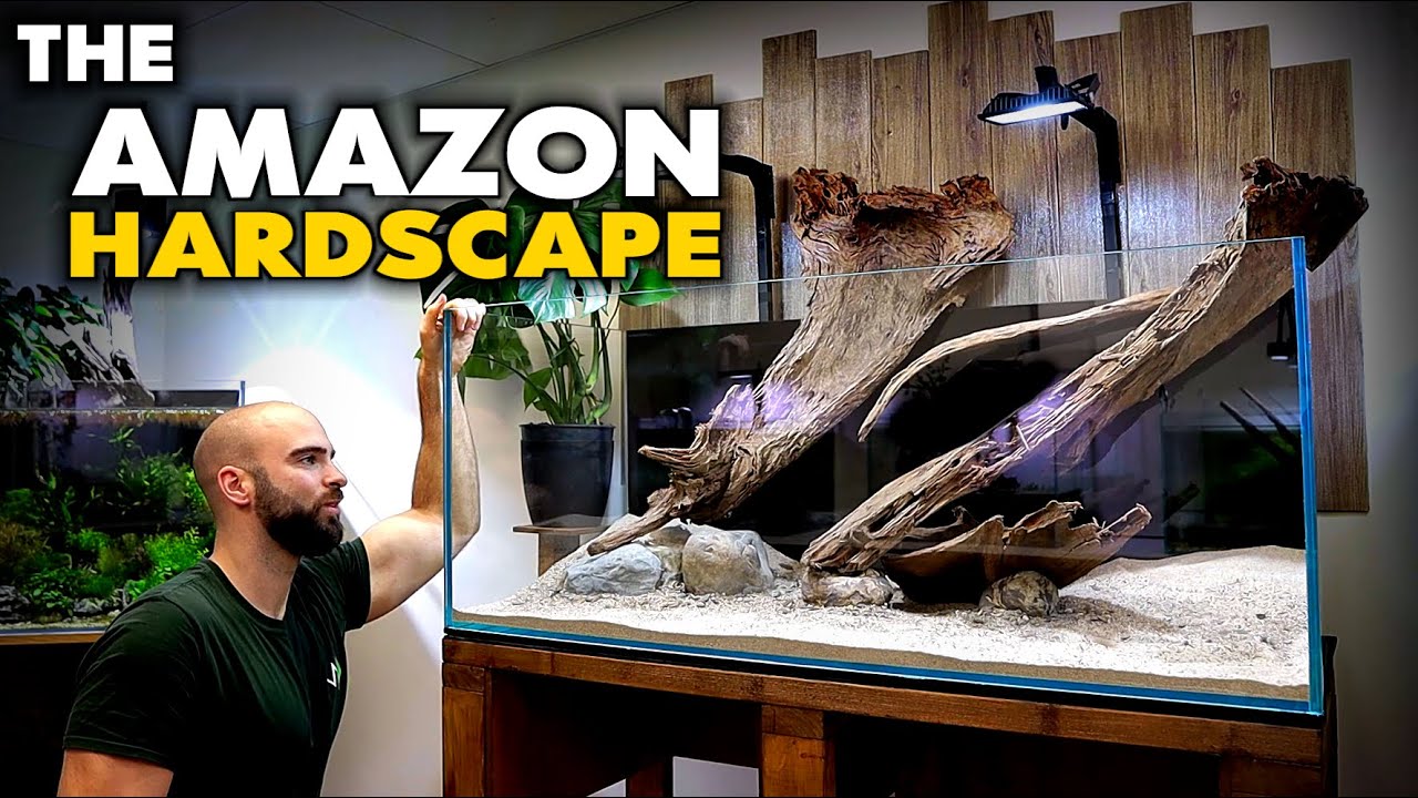 Building THE AMAZON Tank (part 2) HARDSCAPE  | MD Fish Tanks