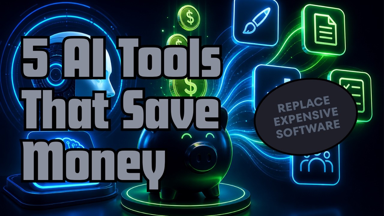 5 AI Tools That Replace Expensive Software (Use Them for Free)