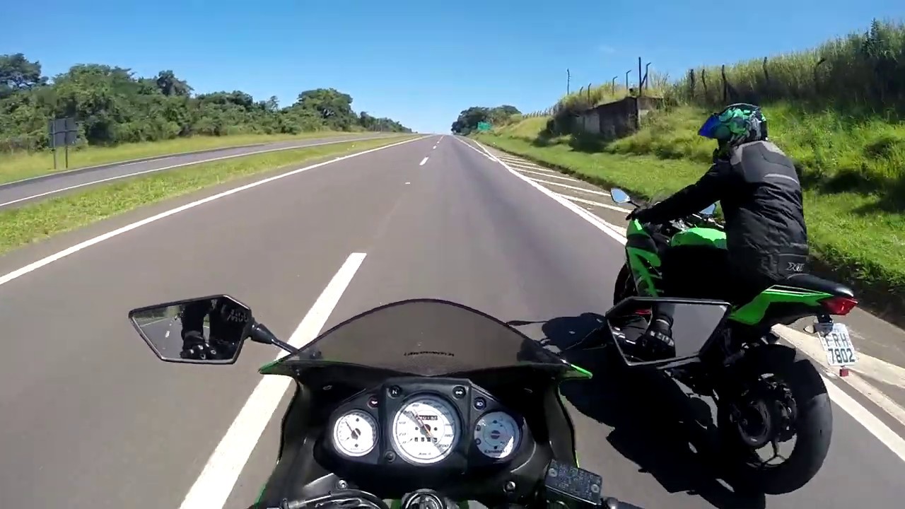 NINJA 250 vs MT03 e NINJA 300 - PEGANDO V&Aacute;CUO