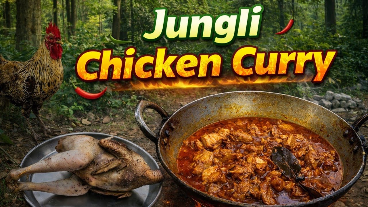 ଏମିତି ଜଙ୍ଗଲି ଚିକେନ୍ ପୂର୍ବେ ଦେଖିନଥିବେ | Jungli Style Chicken #chickencurry#cooking #profriendscooking