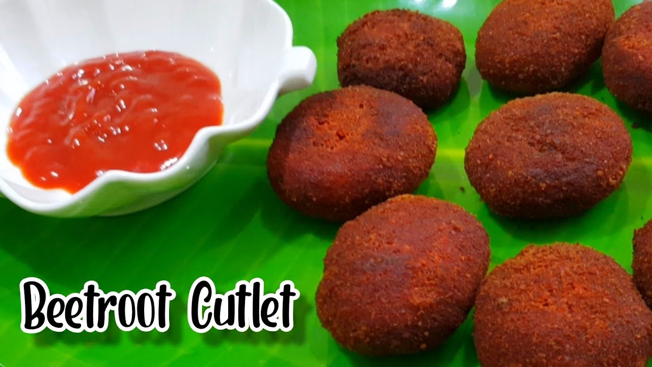 Beetroot cutlet || Vegetable Cutlet || Crispy veg cutlet recipe in malayalam