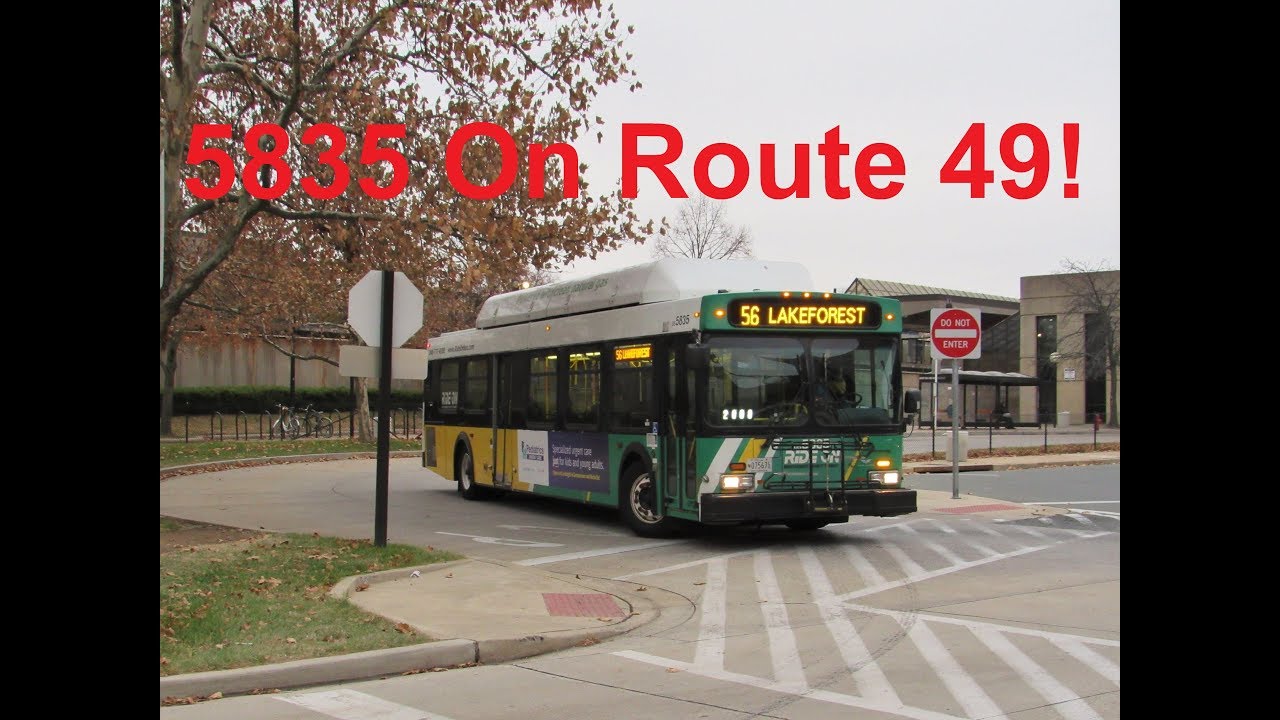 NeoplanDude | MCT Ride On 2005 New Flyer C40LF #5835 On Route 49, To Rockville!