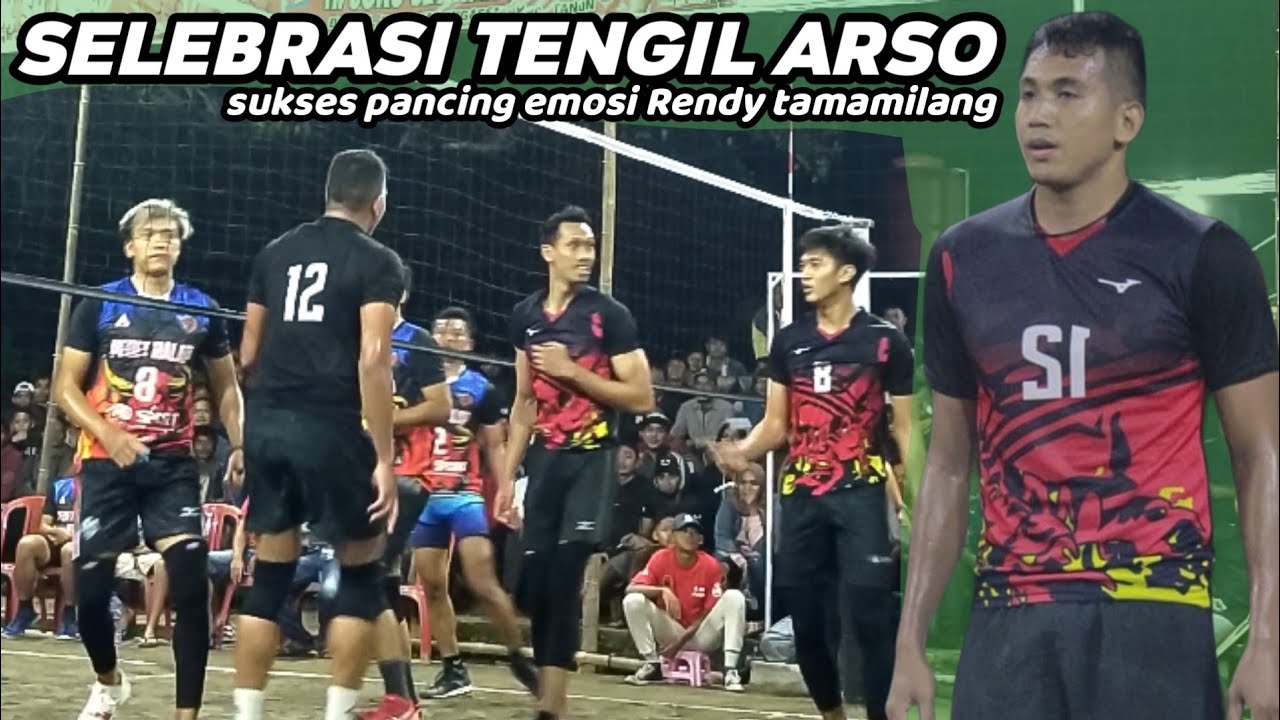 Rendy tamamilang emosi lihat aksi tengil Arso!!! di voli vpk Jose cup 2022 sragen