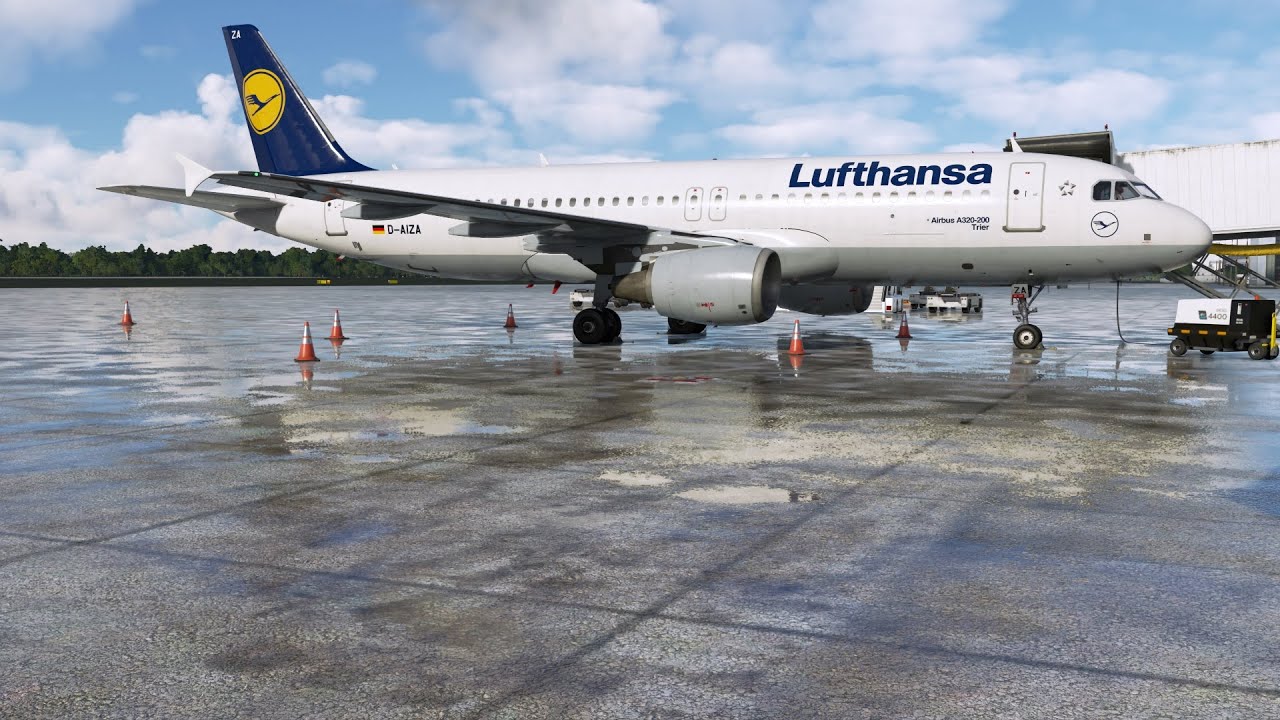 GERMANY | Dresden TO Frankfurt *REX ACCUSEASON ADVANCED* Lufthansa Real Ops A320