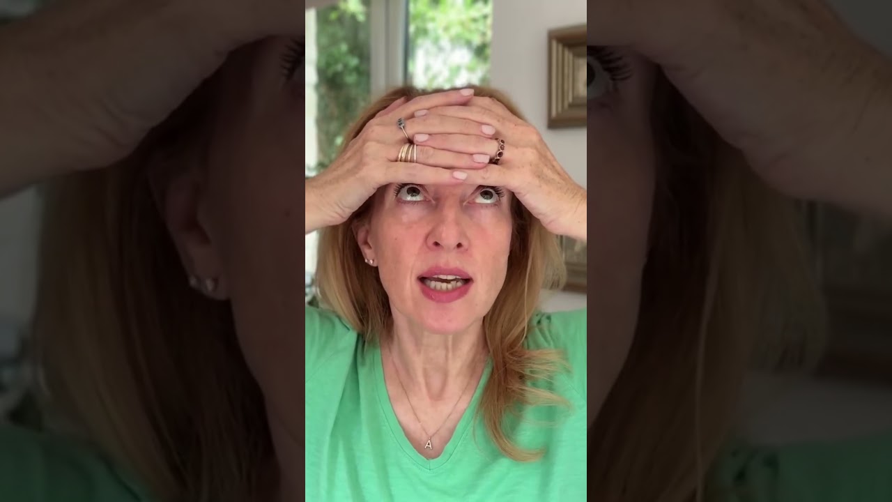 Stop Frowning! Train Your Eyes to Lift Your Brows 👁️✨ 
