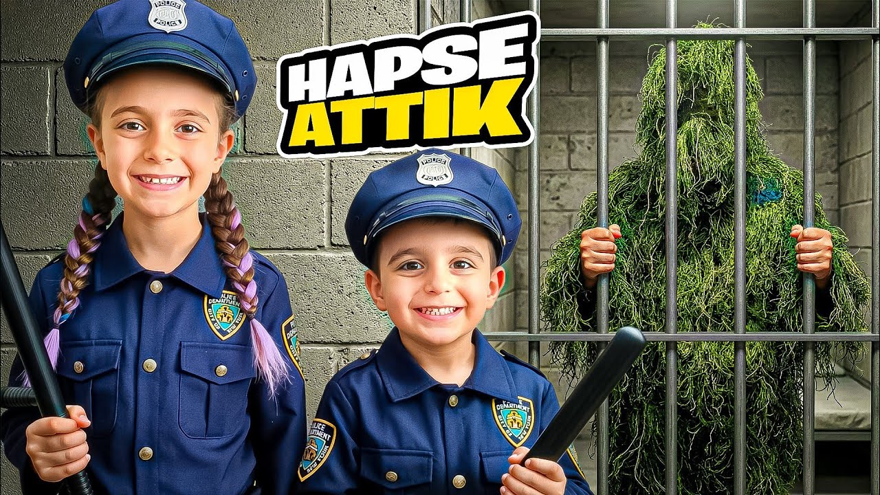POYRAZ ELİF AĞAÇ ADAM ARANIYOR!!!POLİS OLDUK HAPSE ATTIK!!!