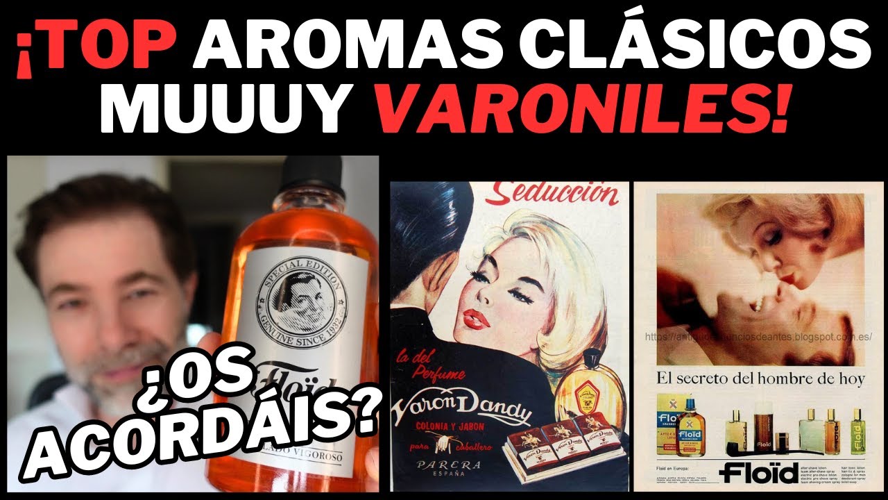 ¡TOP AROMAS PARA HOMBRE! COLONIAS Y AFTER SHAVES CLÁSICOS