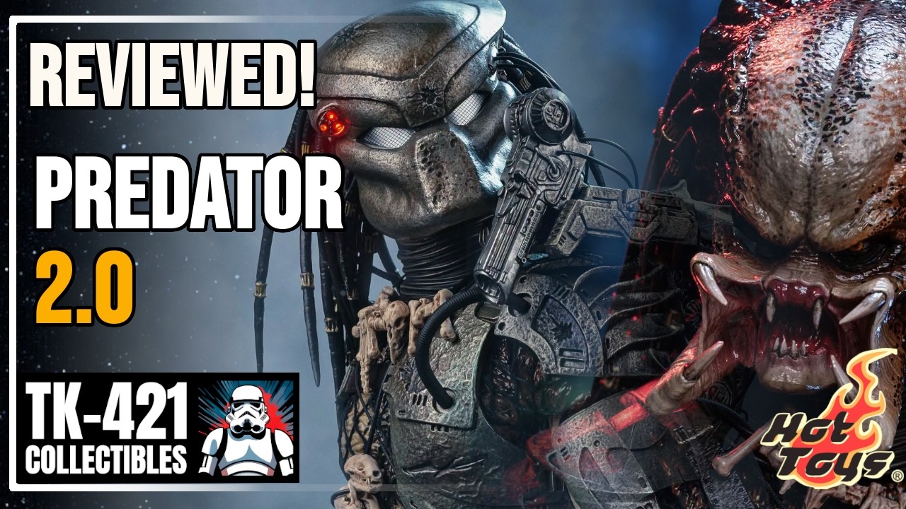 Распаковка и обзор Hot Toys PREDATOR 2.0 &ndash; ЛУЧШИЙ охотник из джунглей?! MMS817