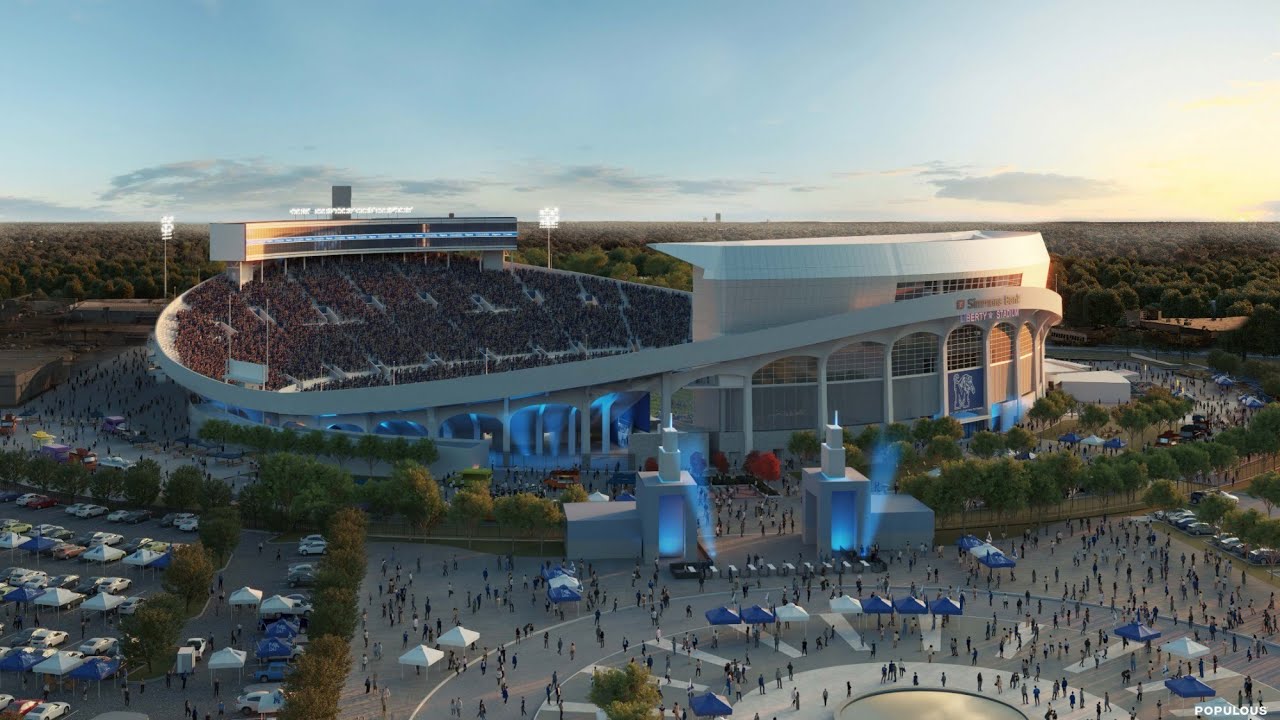 Memphis Football: Simmons Bank Renovations Fly Through-June 20, 2025