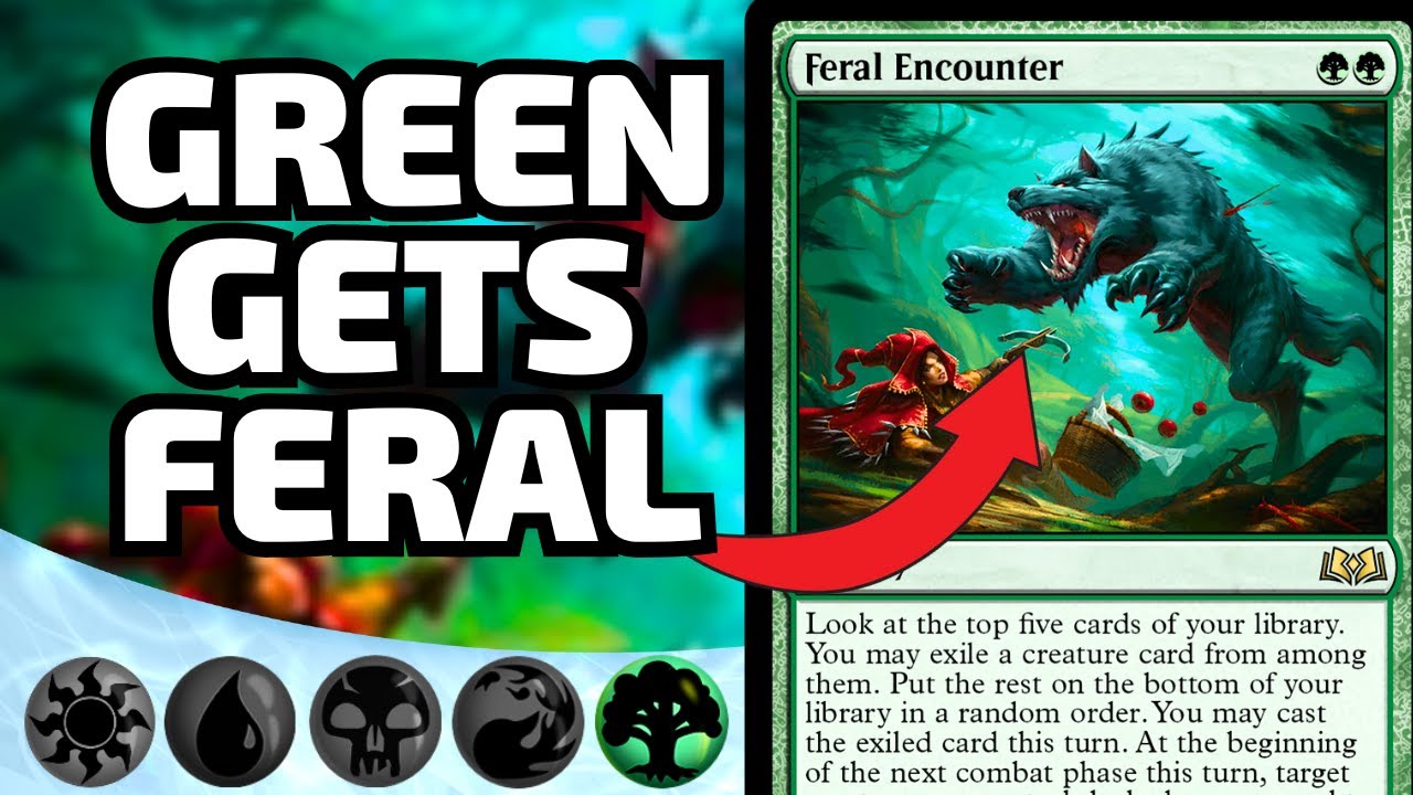 🟢Mono Green Gets A Boost From Feral Encounter | MTG Arena Standard Deck Tech