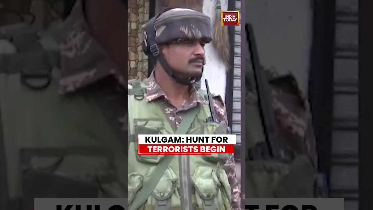 J&K: Security Forces Launch Massive Search Operation After Kulgam Terror Attack | #kashmir #army