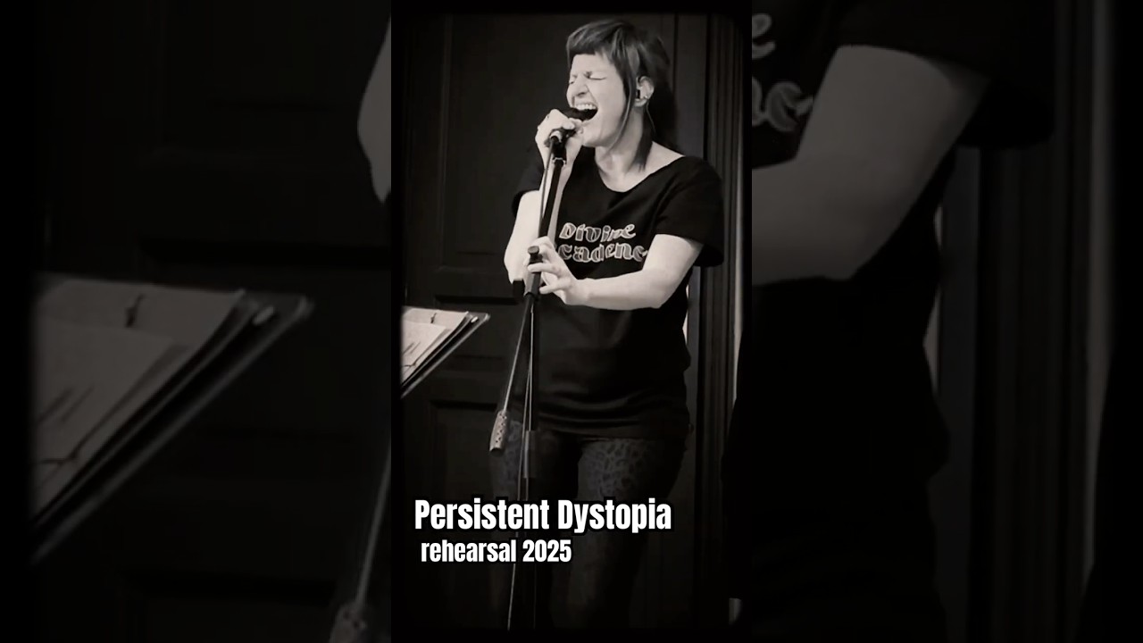 Divine Decadence - Persistent Dystopia in rehearsal #livemusic #femaleband #morewomenonstage