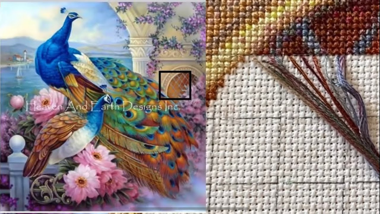 Cross Stitch: Stitch With Me #278 (with talking)