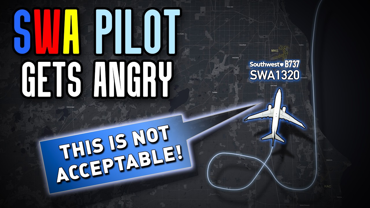 Southwest Pilot Demands Controller's Phone Number After late Runway Change. Real ATC Audio
