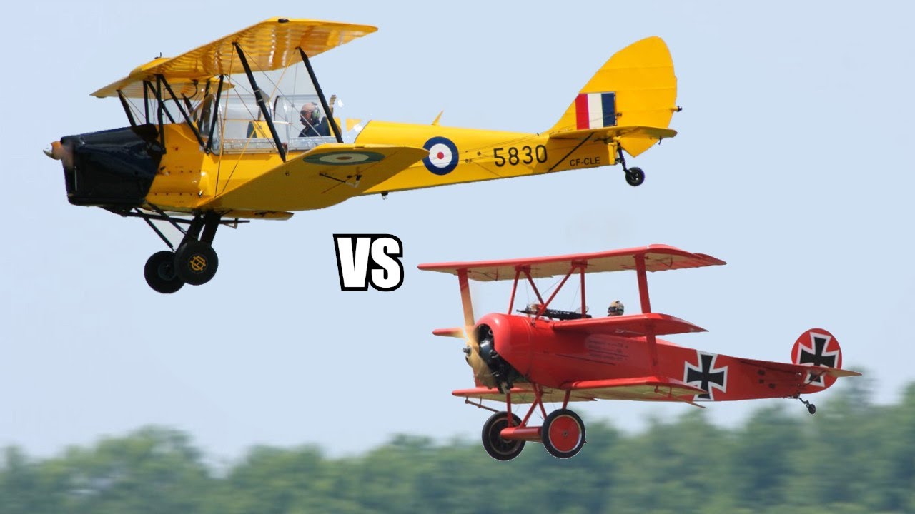 Old School BUILD-OFF! Our Fokker vs. a Tiger Moth | Plane Savers S2-E4